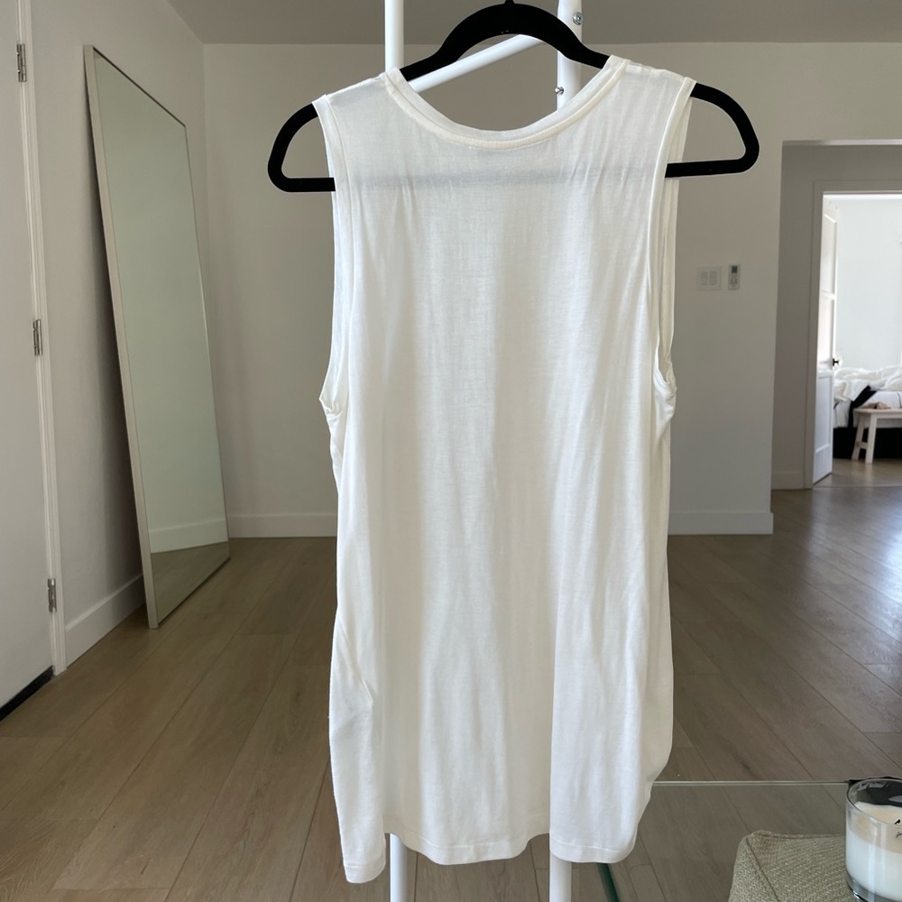 Allsaints white tank top